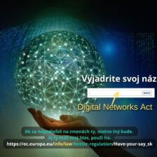 Európska Komisia chce počuť Váš hlas – Akt o digitálnych sieťach
