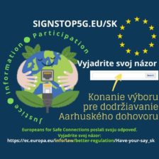 Európska Komisia chce počuť Váš hlas – Aahurský dohovor