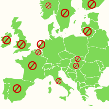 Zákazy mobilov na školách – abecedný prehľad štátov