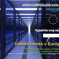 Európska Komisia chce počuť Váš hlas – energetická efektívnosť dátových centier