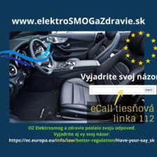 Európska Komisia chce počuť Váš hlas – skúšobné postupy pre systém eCall