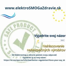 Európska Komisia chce počuť Váš hlas – Nahlasovanie nebezpečných výrobkov